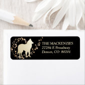 金ゴールドスタースワールベルギーテルブルンドッグ ラベル (インサイチュ)