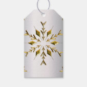 金ゴールドスターズオンシルバー ギフトタグ (正面)