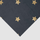 金ゴールドスターズオンミッドナイトブラック 薄葉紙 (詳細)