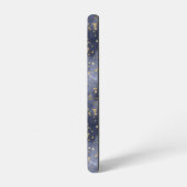 金ゴールドスターズオンライトネイビーナイトスカイ SAMSUNG GALAXYケース (左側面)