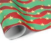 金ゴールドスターズクリスマスカイThunder_Cove ラッピングペーパー (ロールコーナー)