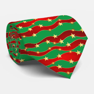 金ゴールドスターズクリスマススカイサンダー_コーブ ネクタイ