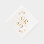 金ゴールドスターズグラード 箔ナプキン (右)