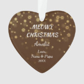 金ゴールドスターズタビーキャット孫 オーナメント (裏面)