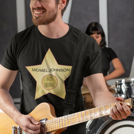 金ゴールドスターハリウッド最上級 Tシャツ