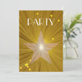 金ゴールドスター'パーティー'への招待 招待状 (スタンド正面)