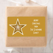 金ゴールドスター'ファミリー'ギフトラベルラベル大金ゴールド ラベル (インサイチュ)