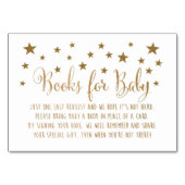 金ゴールドスターベビー挿入カード テーブルナンバー (正面)