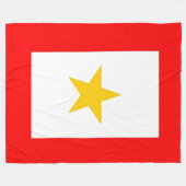 金ゴールドスターマザーズ フリースブランケット (正面(横))