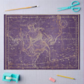 金ゴールドスターマップシリーズデザイン12 薄葉紙 (クラフト)