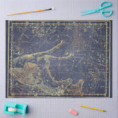 金ゴールドスターマップシリーズデザイン13 薄葉紙 (クラフト)