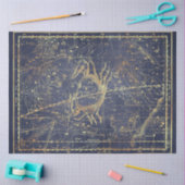 金ゴールドスターマップシリーズデザイン15 薄葉紙 (クラフト)