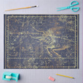 金ゴールドスターマップシリーズデザイン17 薄葉紙 (クラフト)