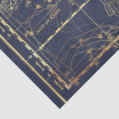 金ゴールドスターマップシリーズデザイン17 薄葉紙 (詳細)