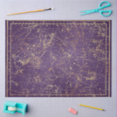 金ゴールドスターマップシリーズデザイン19 薄葉紙 (クラフト)