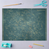 金ゴールドスターマップシリーズデザイン21 薄葉紙 (クラフト)