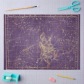 金ゴールドスターマップシリーズデザイン25 薄葉紙 (クラフト)