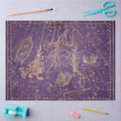 金ゴールドスターマップシリーズデザイン9 薄葉紙 (クラフト)