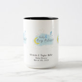 金ゴールドスターライト男の赤ちゃんブリスストークスペシャルデリバリー ツートーンマグカップ (中央)