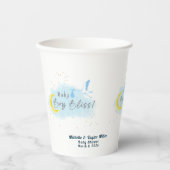 金ゴールドスターライト男の赤ちゃんブリスストークスペシャルデリバリー 紙コップ (正面)