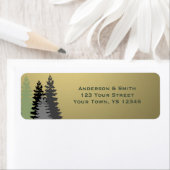 金ゴールドスター企業のビジネスホリデーアドレス ラベル (インサイチュ)