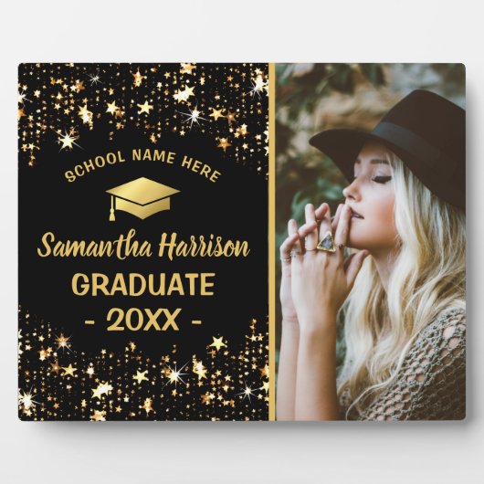 金ゴールドスター大学院 | 写真2025卒業 フォトプラーク (正面)