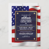 金ゴールドスター軍隊アカデミーグラウデーションパーティー 招待状 (正面)