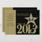 金ゴールドスター2013写真 案内状 (正面/裏面)