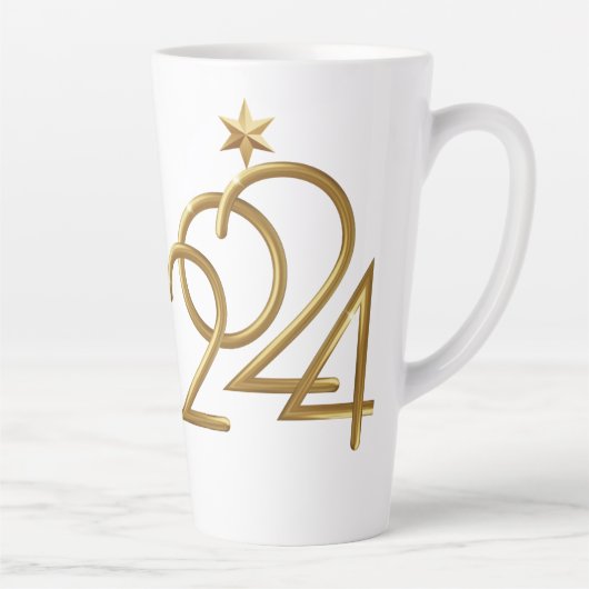 金ゴールドスター2024 カフェラテマグ (右)