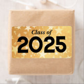 金ゴールドスター2025年大学院 | ウォーターボトル ラベル (インサイチュ)