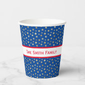 金ゴールドスター・アメリカン 紙コップ (正面)