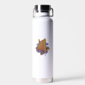 金ゴールドスター・オブ・デイビッド・ウォーター・ボトル ウォーターボトル (背面)