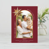 金ゴールドスター・オブ・ベツレヘム・フォト・カード シーズンカード (スタンド正面)