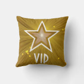 "金ゴールドスター" 'VIP'装飾用クッションスクエア クッション (裏面)