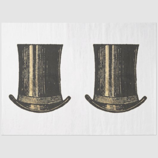 金ゴールドスチームパンクシリーズデザイン32 薄葉紙 (正面)