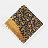 金ゴールドストライプオン金属グラマーcheetahスキン (コーナー)