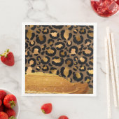 金ゴールドストライプオン金属グラマーcheetahスキン (インサイチュ)