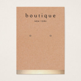 金ゴールドストライプクラフトイヤリング表示ホルダー