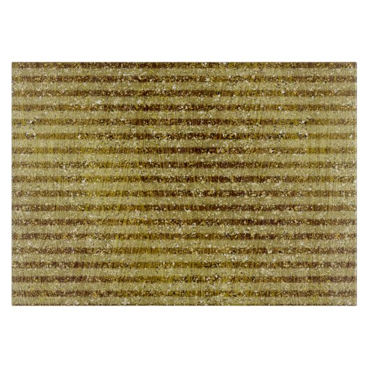 金ゴールドストライプグリッター カッティングボード (正面)