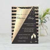 金ゴールドストライプ、スターライトカンパニークリスマスパーティー 招待状 (スタンド正面)