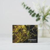 金ゴールドストランドフラクタル02 名刺 (スタンド正面)