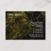 金ゴールドストランドフラクタル02 名刺 (裏面)