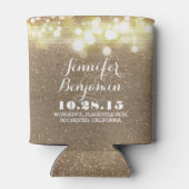 金ゴールドストリングライトグラム結婚ズ 缶クーラー (裏面)