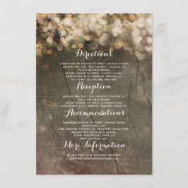 金ゴールドストリングラ素朴イ結婚トの詳細 エンクロージャーカード