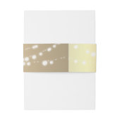 金ゴールドストリングラ結婚イト 招待状ベリーバンド (裏面例)