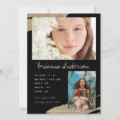 金ゴールドストロークブラックモデルアクター3 Photo Compカード (裏面)