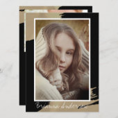 金ゴールドストロークブラックモデルアクター3 Photo Compカード (正面/裏面)