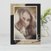 金ゴールドストロークブラックモデルアクター3 Photo Compカード (スタンド正面)