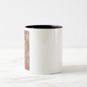 金ゴールドスネークグスタフクリムトの衛生絵画学 ツートーンマグカップ (中央)