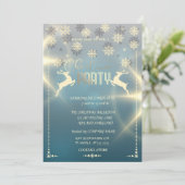 金ゴールドスノーフレーク、デアーズカンパニークリスマスパーティー 招待状 (スタンド正面)